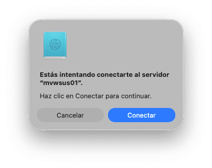 como agregar una unidad de red en mac