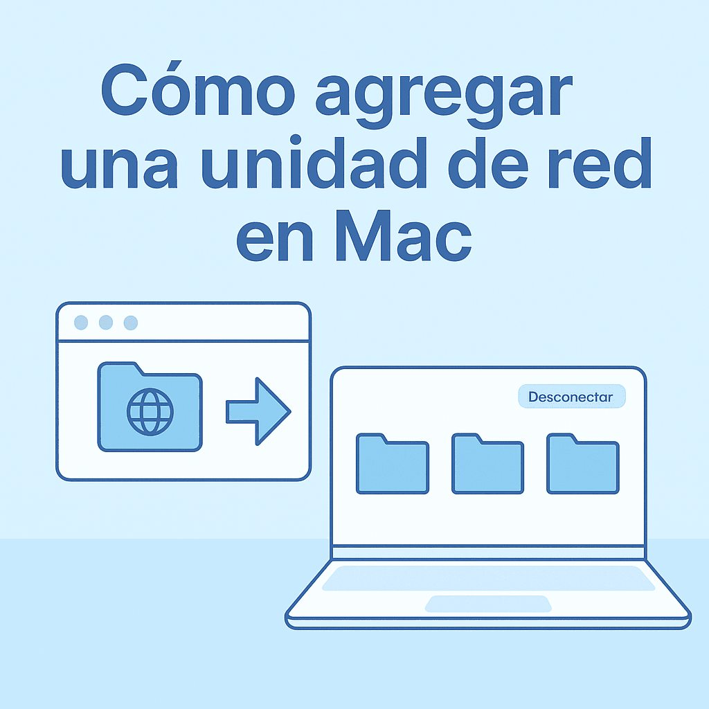 coomo compartir una unidad de red en mac